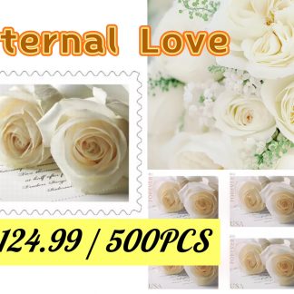 2011 Wedding Roses Commemorative Stamps 500pcs